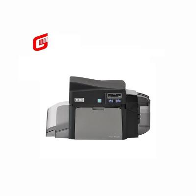 China Black Print Speed 6 Seconds per Card HID Fargo DTC4250e Dual Sided ID Card Printer for sale