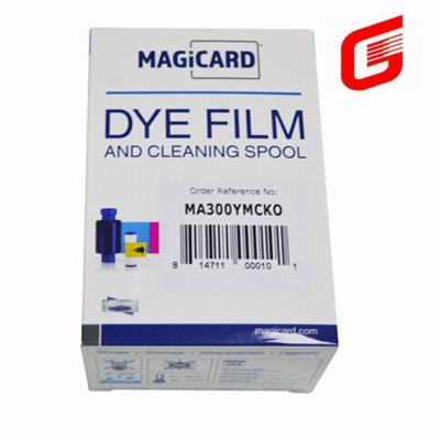 China Druckerband Original Magicard MA300 YMCKO Farbe für Drucker 300 Drucke zu verkaufen