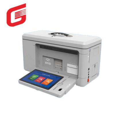 China Warm te koop Hoogwaardige snelheid Mycard Draagbare P70 Plastic PVC Smart ID Card Printer Te koop