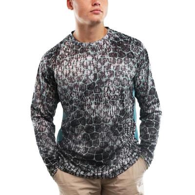 China Anti-UV Custom Long Sleeves Hoodie or Round Neck UV Protect Sublimated Fishing Hoodie Shirts for sale