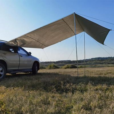 China Waterproof Camouflage/Field Game SUV Car Equipment Awning Car Side Tent Tent For Outdoor Camping for sale