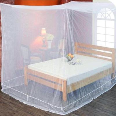 China Insecticide Treated 2020 New Wholesale Large Rectangular Indoor Outdoor Large Bedroom Polyester Full Coverage Anti Hanging Mosquito Net for sale