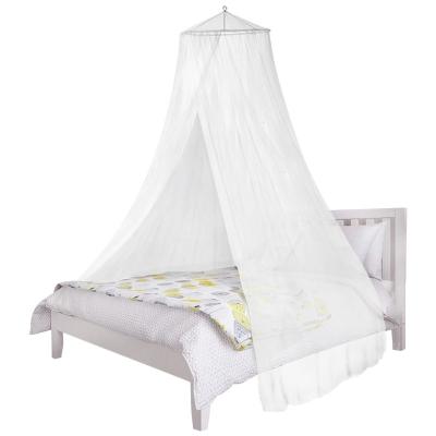 China Cheap factory price classic white insecticide treated bedroom dome queen size double bed mosquito net for sale