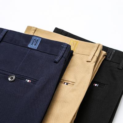 China High Quality Breathable Chino Solid Custom Made Casual Wear Pants Wholesale Pantalones De Hombre Men's Slim Men's Trousers Pants for sale