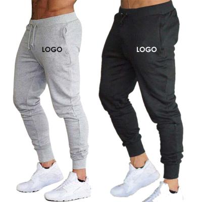 China Custom Made Men's Casual Sports Tracksuit Breathable With Elastic Ankles Cotton Plus Size Mens Jogger Pants Pants Mens Pencil Gym Track Pants for sale