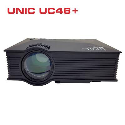 China UNIC UC46 UC46+ LCD Projector WIFI 1200Lumens 800x480 LED Portable Home Theater Support Miracast DLNA Wireless Video Airplay Beamer for sale