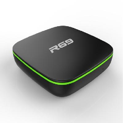 China HD TV Box R69 android7.1 TV Box Quad-core H3 TV Box Support H.264 H.265 Android7 .1 Media Player R69 for sale