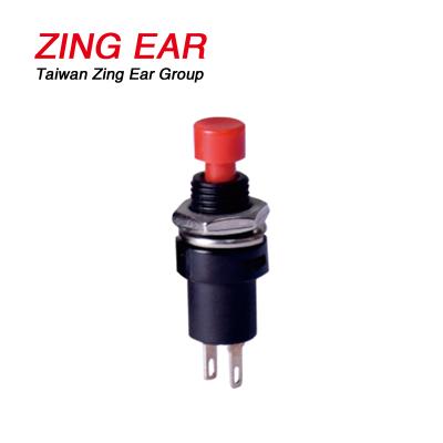 China Single Pole SPST 1.5A ON-OFF Push Button Switch Normally On/Off 250VAC 3A 125V for sale