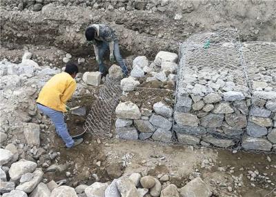 China Cestas de Gabion del Pvc de las unidades 3x1x0.5m del refuerzo del suelo para la estructura de contención en venta