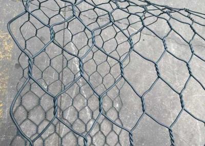 中国 Galfan Wire Weaving 60x80mm 3'X3'X1' Gabion Wire Mesh As Slope Paving Mesh 販売のため