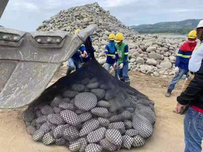 중국 2 Ton Rock Bag Filter Unit For River Control And Temporary Construction Work 판매용