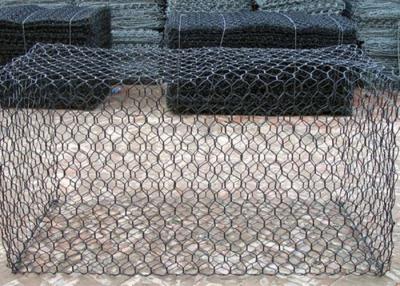 China Hexagonal PVC Coated Gabion 2.0 - 5.0 Mm Wire Diameter ISO9001 Approved for sale