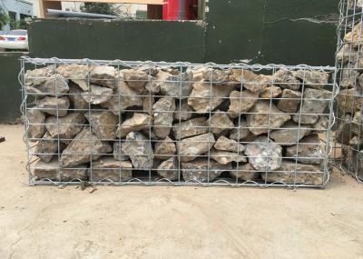 중국 Galfan는 Gabion 철망사 패널 실내 Gabion 디자인은 색깔을 입혔습니다 판매용