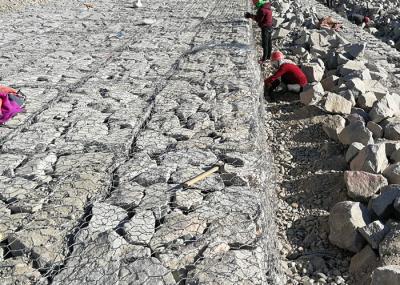 China Rede de arame sextavada de Gabion, colchão de 60 * 80 ímetros Gabion para a proteção da erosão à venda