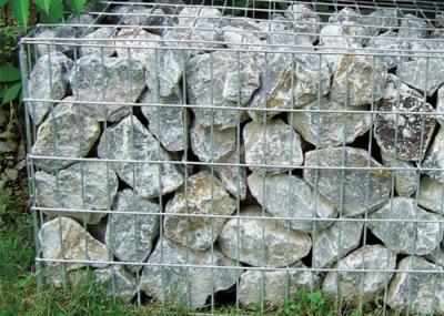 China Heavy Galvanised Welded Mesh Gabions , Steel Stone Cage 3.0 - 6.0 Mm Wire Diameter for sale