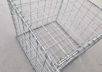 China Veiligheid Gabion Box itaire verdedigingsbarrières gevuld met zand Te koop