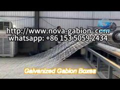 durable river control gabion basket , pvc coated gabion box free draining