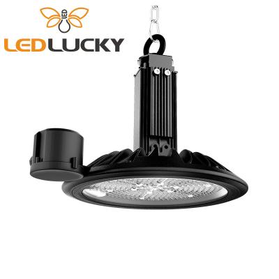 China Warehouse CE CB DLC Certificate Highbay Lighting Aluminum Lights Dimmable Induction UFO 100 Watt LED High Bay Light for sale