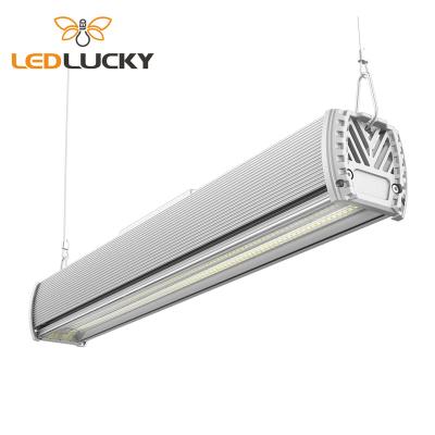 China Warehouse Adjustable Professional Industrial Linear Led High Bay Light 200W 4Ft Linear Led High Bay Light For Warehouse for sale