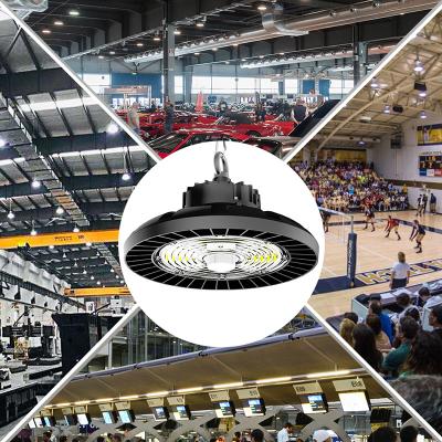 China New Design LEDLUCKY LED Warehouse White Color 100Watt 150lM/W 200W High Bay Light Aluminum High Bay Light For Industry for sale