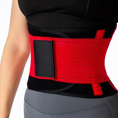 China SBR Women Sweat Waist Trimmer Sauna Waist Trainer Slimming Body Shaper Sports Girdles Workout Belly Band Belt for sale