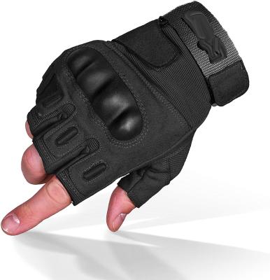 China Half Finger Combat Training Military Tactical Army/Knuckle Fingerless Premium Hard Motorcycle Pulling Outdoor Gloves for sale