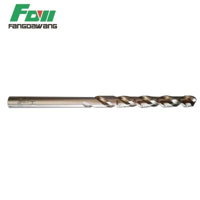 China For Metal Hss Polished White Finish Brocas Metal Drill Bits for sale