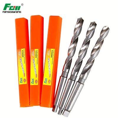 China Metal Long Drilling DIN340 DIN1869 Taper Length HSS Drill Bits For Stainless Steel , Metal for sale