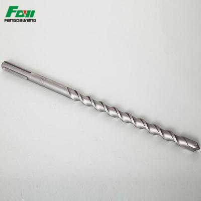 China Granite; concrete; rock ; masonry ; Brick wall ; roof tiles ; MAX Marble SDS Hammer Drill Bit, Cross Head, Double Flutes for sale