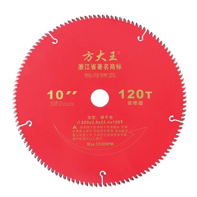 China New Professional Grade Atb/Tcg Tooth CTT Aluminum Wood Saws ALLOY STEEL Fangdawang Type Red Color Blade for sale