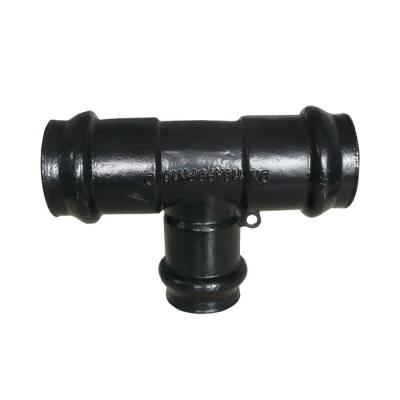 China Water supply project fusion bonded epoxy dci cast malleable iron pvc pipe fitting made in china for sale