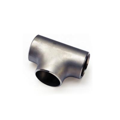 China 4 inch astm a336 f22 oil welded stainless steel pipe fittings field tee for sale