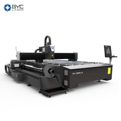 China Laser CUTTING good character plate bed fiber laser cutting machine RAYCUS 2000w head source fiber laser welding cutting machine 1530 for sale