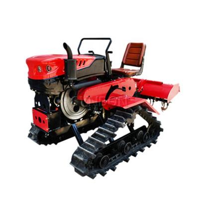 Chine Small Hotels Farm Tractors With Rubber Tracks 25hp Mini Crawler Tractor Agricultural Machinery For Sale à vendre