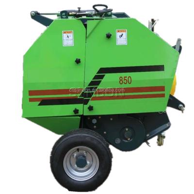 China SYNBON Hotels Agriculture Machinery Tractor Three Point Suspension Mini Round Baler Hay Straw Rear Package zu verkaufen