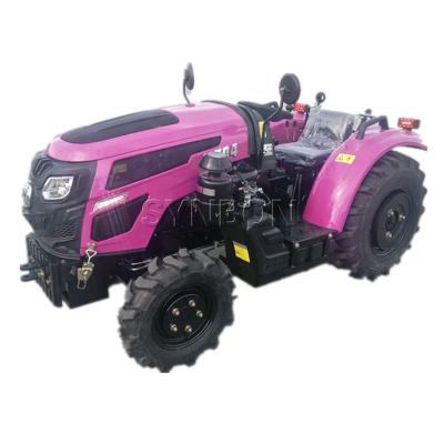 China New SYNBON Hotels 4 Wheel 50HP Orchard Mini Farm Farm Compact Tractor en venta