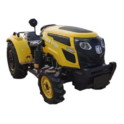 China Latest Hotels Factory Design Top Quality Mini Tractor Orchard Mini Garden Cheapest Yellow Farm Tractor en venta