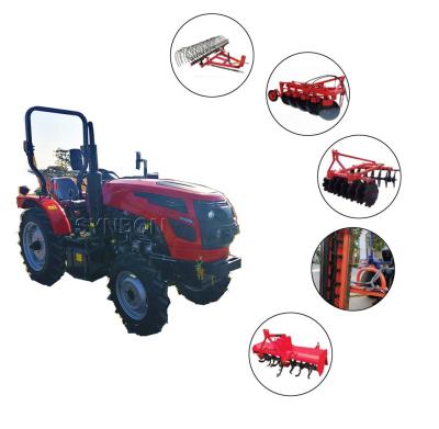 China Chinese New 4*4 60 HP Mini Small Four Wheel Drive Orchard Garden Garden Used Agricultural Machinery Tractor Compact Hotels With CE Te koop