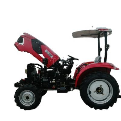 Chine New Hotels Agriculture Equipment Mini Tractor Used Chinese 4WD Orchard Garden Farm Stabilization Compact Tractor Small With CE à vendre