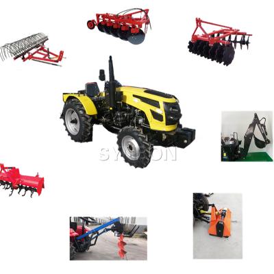 Chine Hotels Mini Agriculture Machinery Four Wheel Drive Contract Orchard Garden Farm Equipment Tractor With CE Small Tractor à vendre