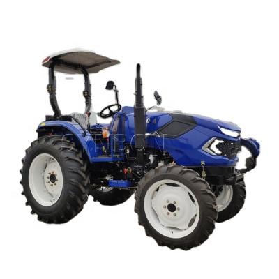 China New Hotels Farm Machinery 80HP Max Diesel Power Engine Garden Agriculture Equipment 4 Wheel Drive Tractors With Cabin en venta