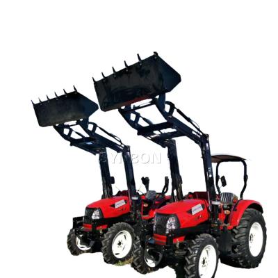 China Hotels 80HP Factory Manufacture Various Small Loader Small Farm Tractor Price Agricultural Tractor en venta