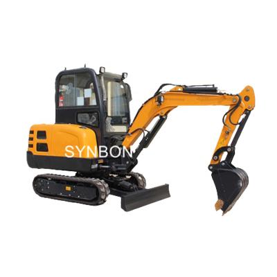 China Hotels Wholesale Cheap High Quality Yellow Crawler Mini Digger Excavator Small Excavator à venda