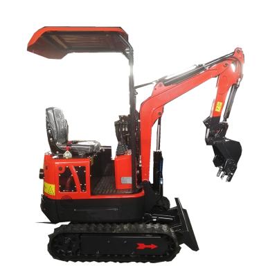 Chine New Hotel Excavator Small Farm Track Backhoe Garden Crawler 1.0 Ton Mini Excavator Ddigger Construction Machinery à vendre