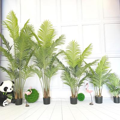 China Minimalist in China Factory Wholesale Tree Bonsai Stock Artificial Dypsis Lutescens Tree Indoor Decoration for sale