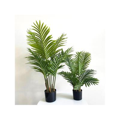 China Indoor Cheap Green Decorative Artificial Bonsai Trees China Bonsai Decoration Plants Palm Tree for sale