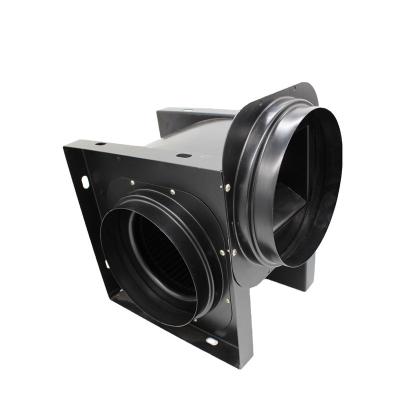 China Portable Centrifugal Pipe Fan Lower Noise Square Corner Split Bass Pipe Fan Low Noise Pressurizing Voice for sale