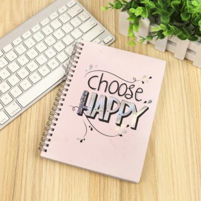 China Wholesale Blot Customized PP Cover Office Diary Easy Writing Book A4 A5 Spiral Notebook Writing Journal For Student for sale