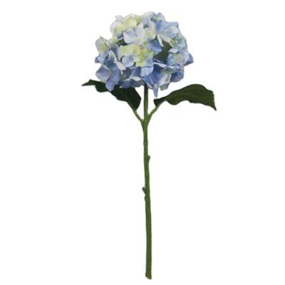 China Wholesale Adjustable Artificial Hydrangea Flower Head Flower Arrangement For Wedding Decoration for sale