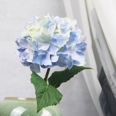 China Wedding DIY Decor Factory Price Cheap Artificial Hydrangeas Flowers For Wedding Decoration for sale